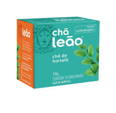 Leão Chá: Hortelã - 10 Saquinhos (10g). Oferta!